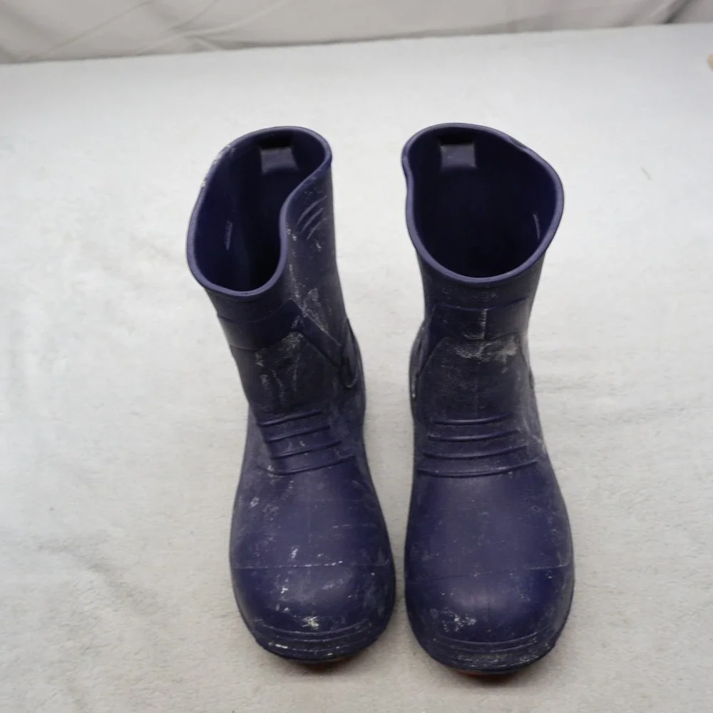 Tingley Flite Unisex M7 W9 Rain Boots Blue Waterproof Slip Resistant Utility